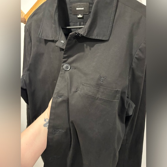 RUDSAK MENS 100% COTTON SUPER SOFT BUTTON UP SHIRT - Picture 9 of 13